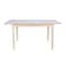 International Concepts Rectangle Table with Butterfly Extension, Unfinished, 32 in W, 48 in L, 30 in H, Wood, Unfinished K-T32X-30S - alternate 6